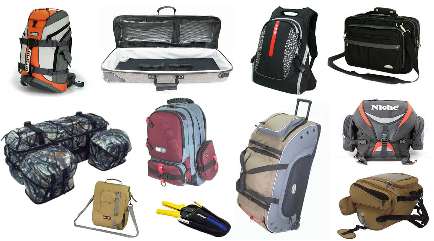 Develop bags and luggage for clients all over the world